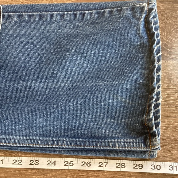 Vintage Mens Levi’s 20517-0217 Saddleman Jeans Orange Tab Made in USA 36x30 - Picture 6 of 10
